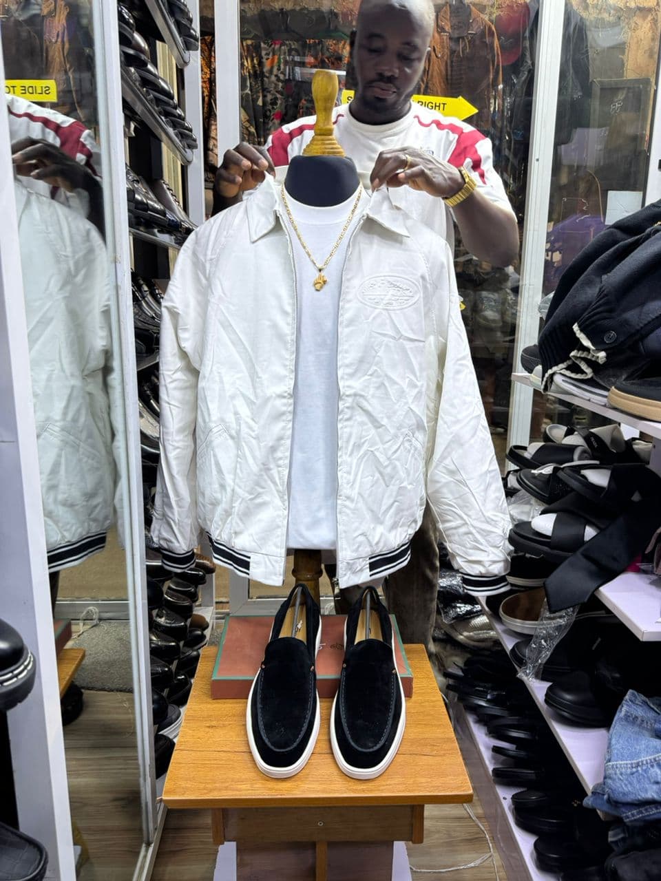 Alabaster Court Varsity Jacket