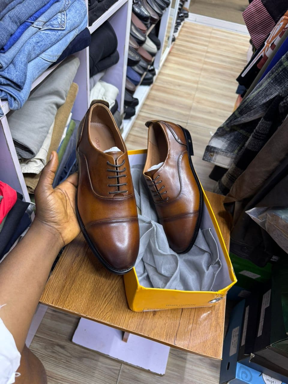 Boardroom Tan Oxford