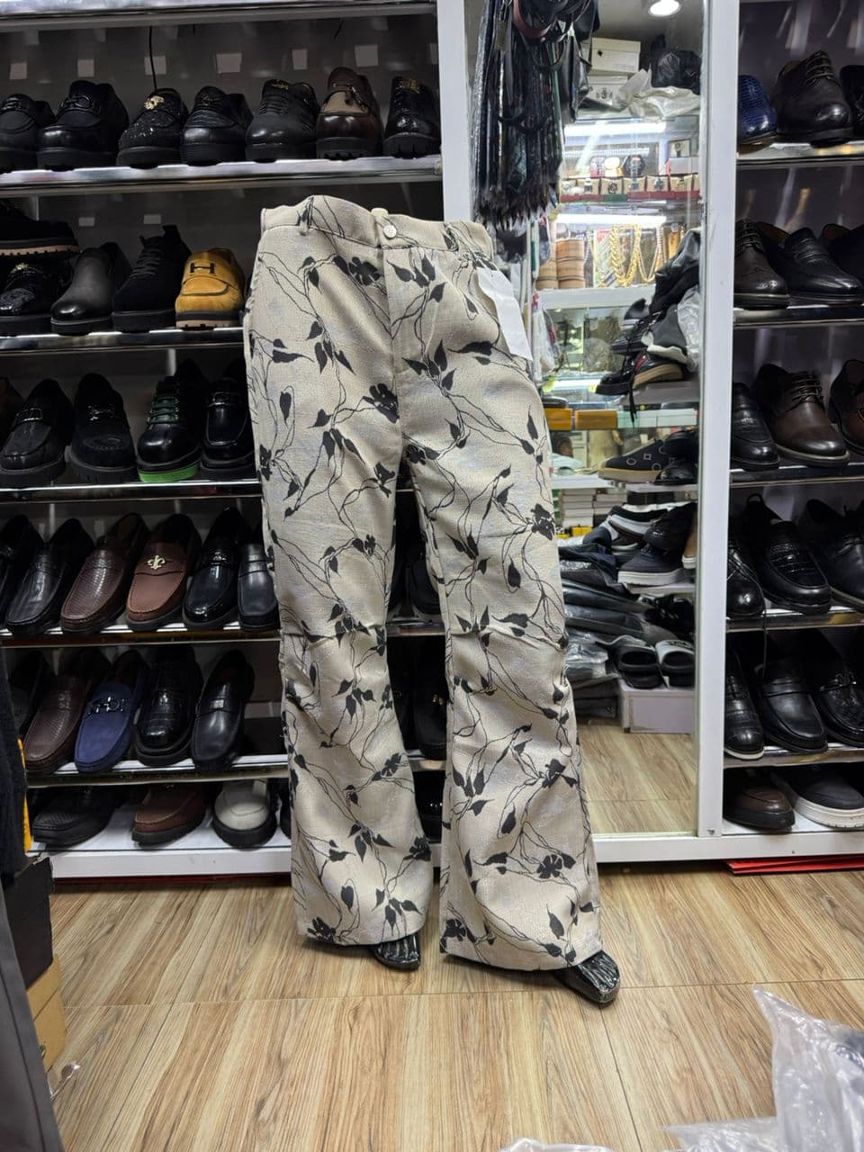 Botanica Floral Flared Trousers