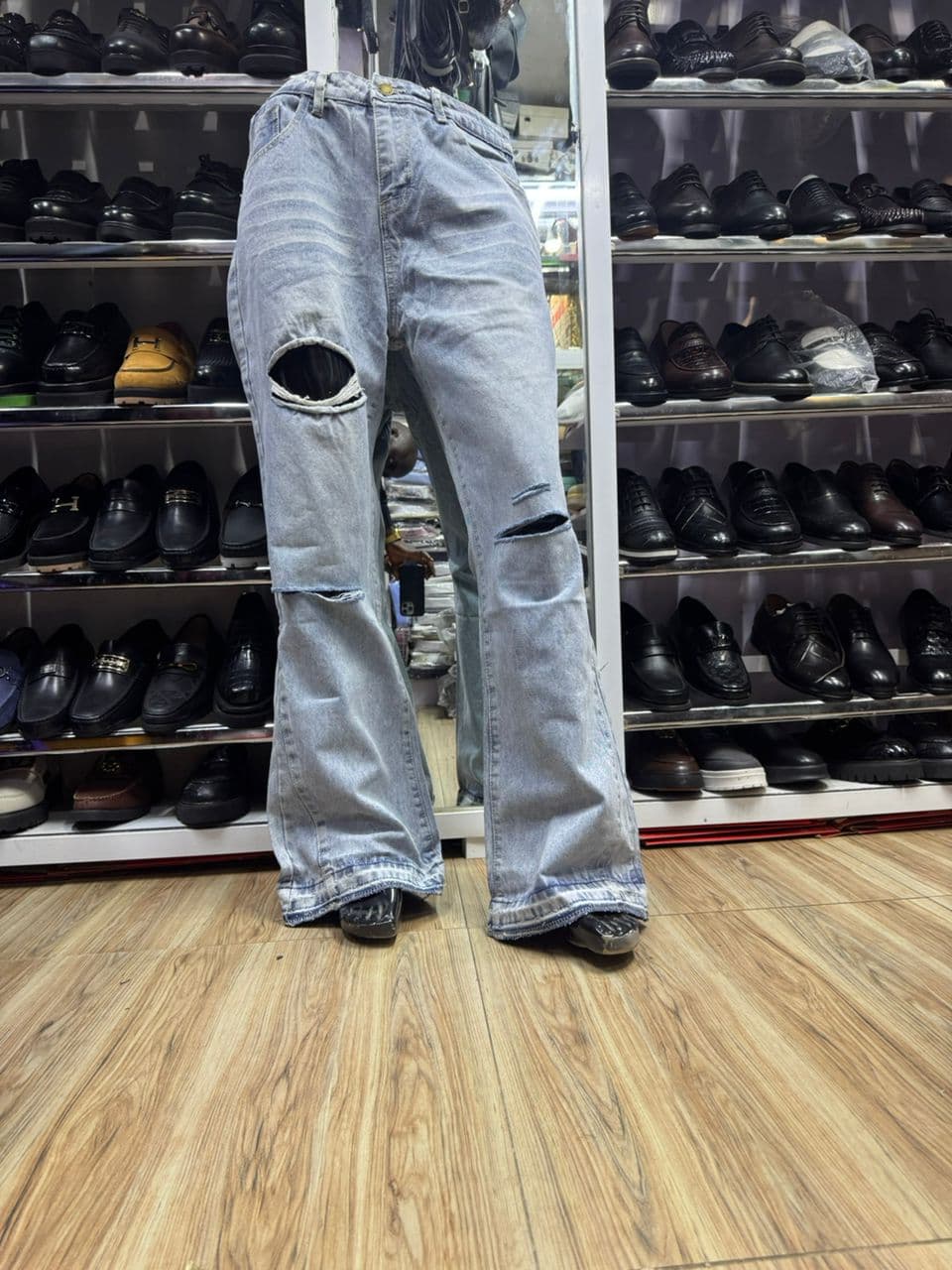 Boulevard Flared Denim
