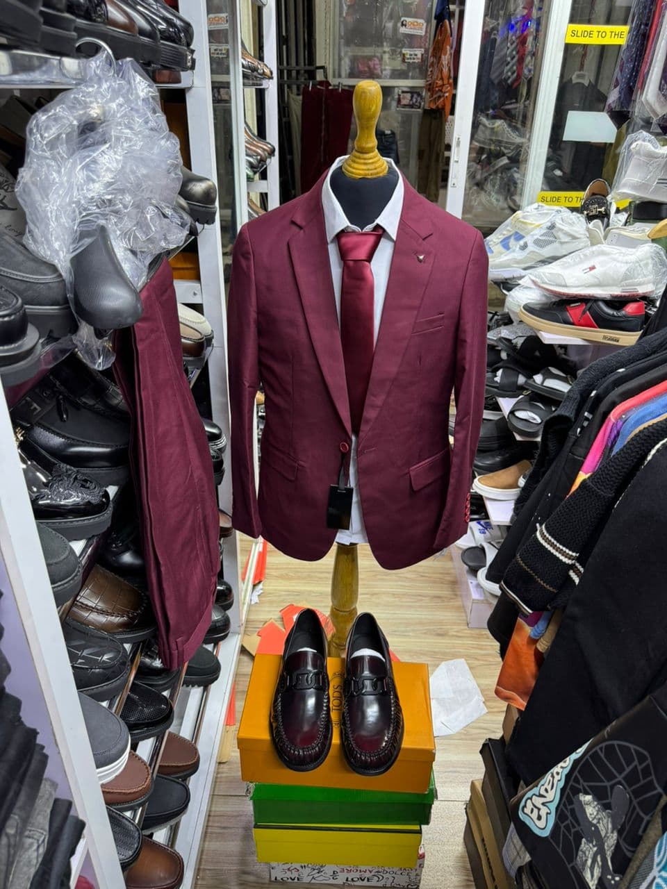 Burgundy Regent Blazer