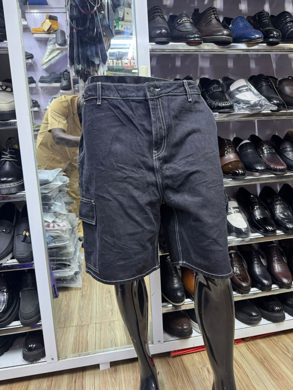 Drift Denim Cargo Shorts