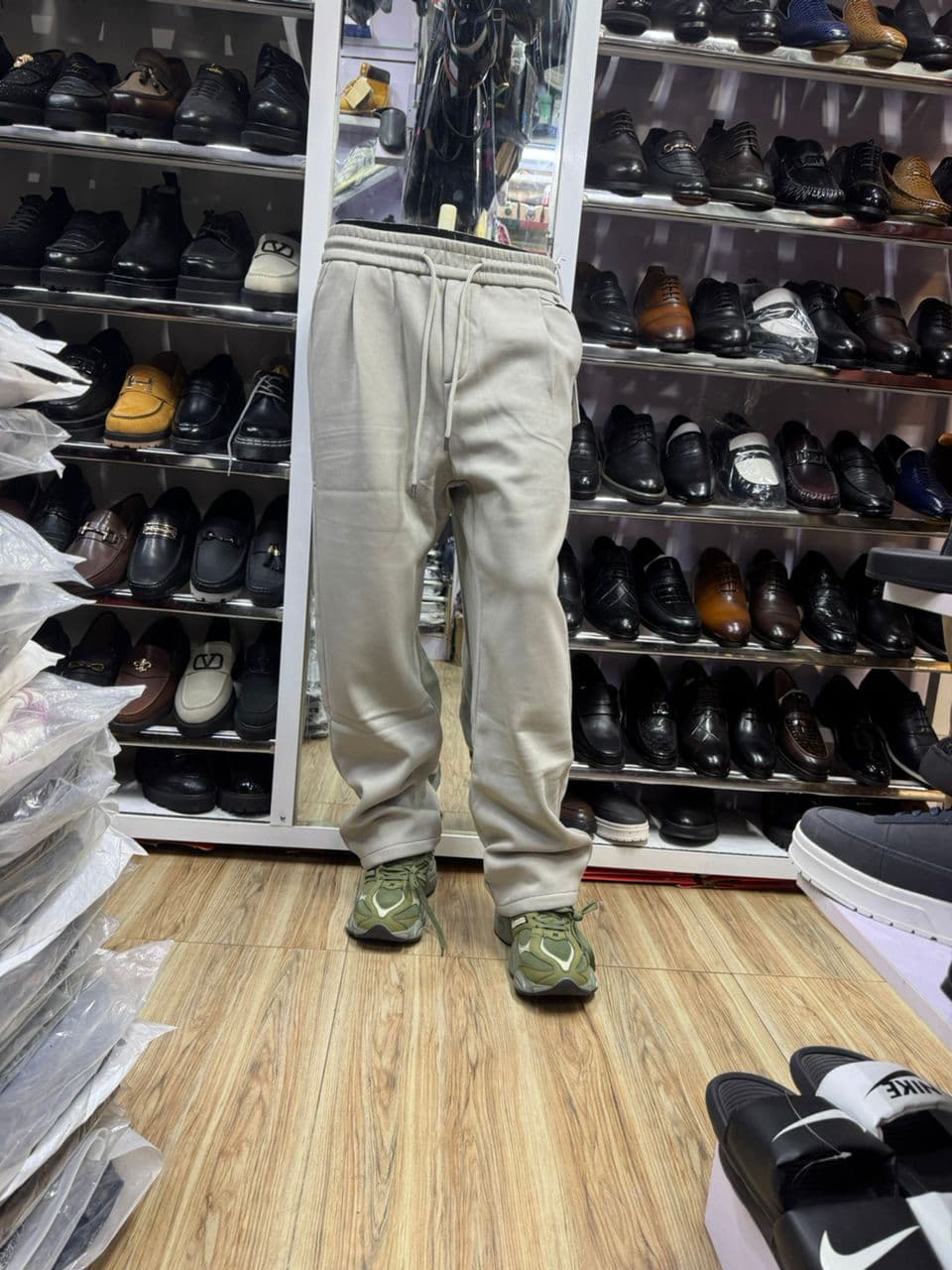 Dune Tapered Drawstring Trousers