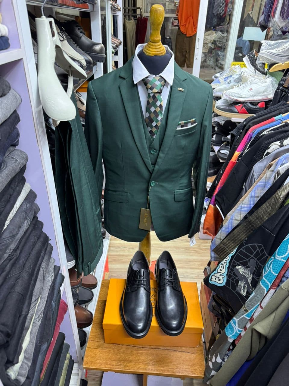 Emerald Estate Three-Piece Suit