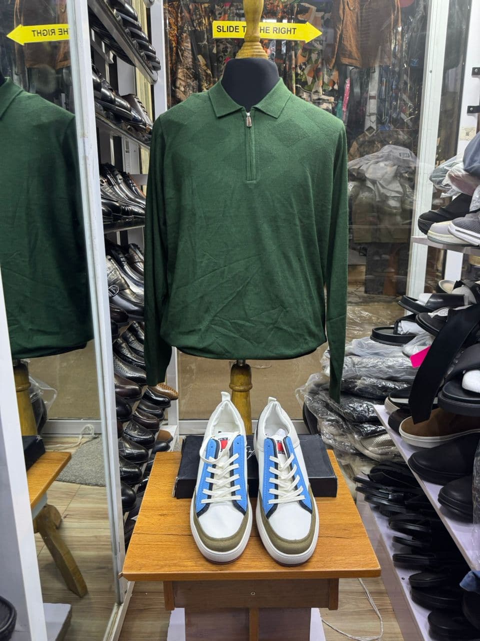 Emerald Zip Longline Polo