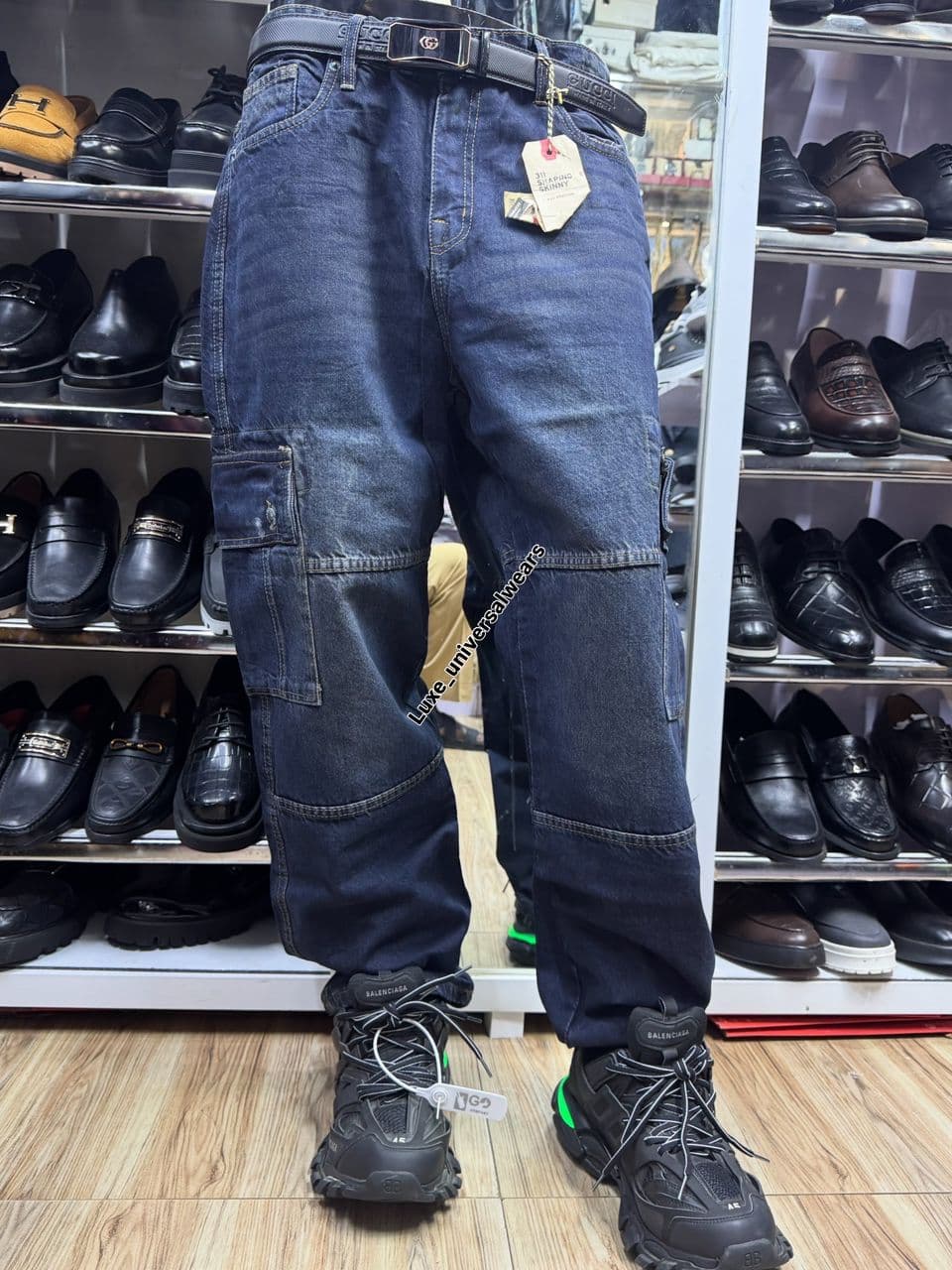 Expedition Indigo Cargo Jeans