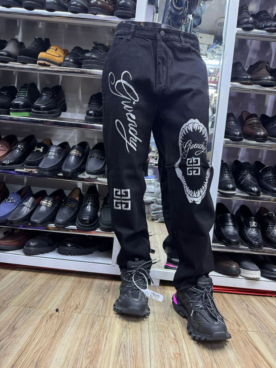 Givenchy Noir Statement Jeans
