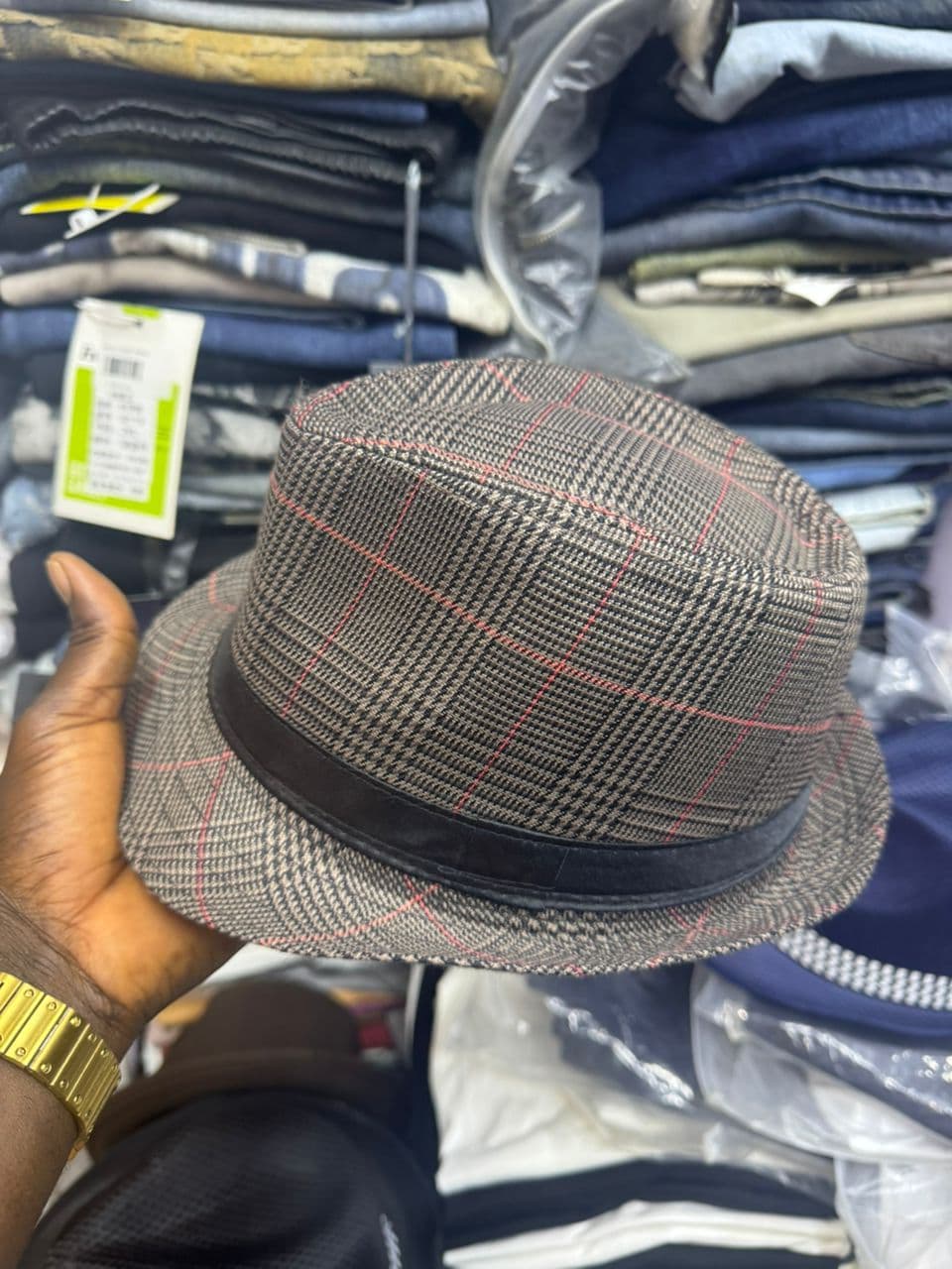 Glen Check Trilby