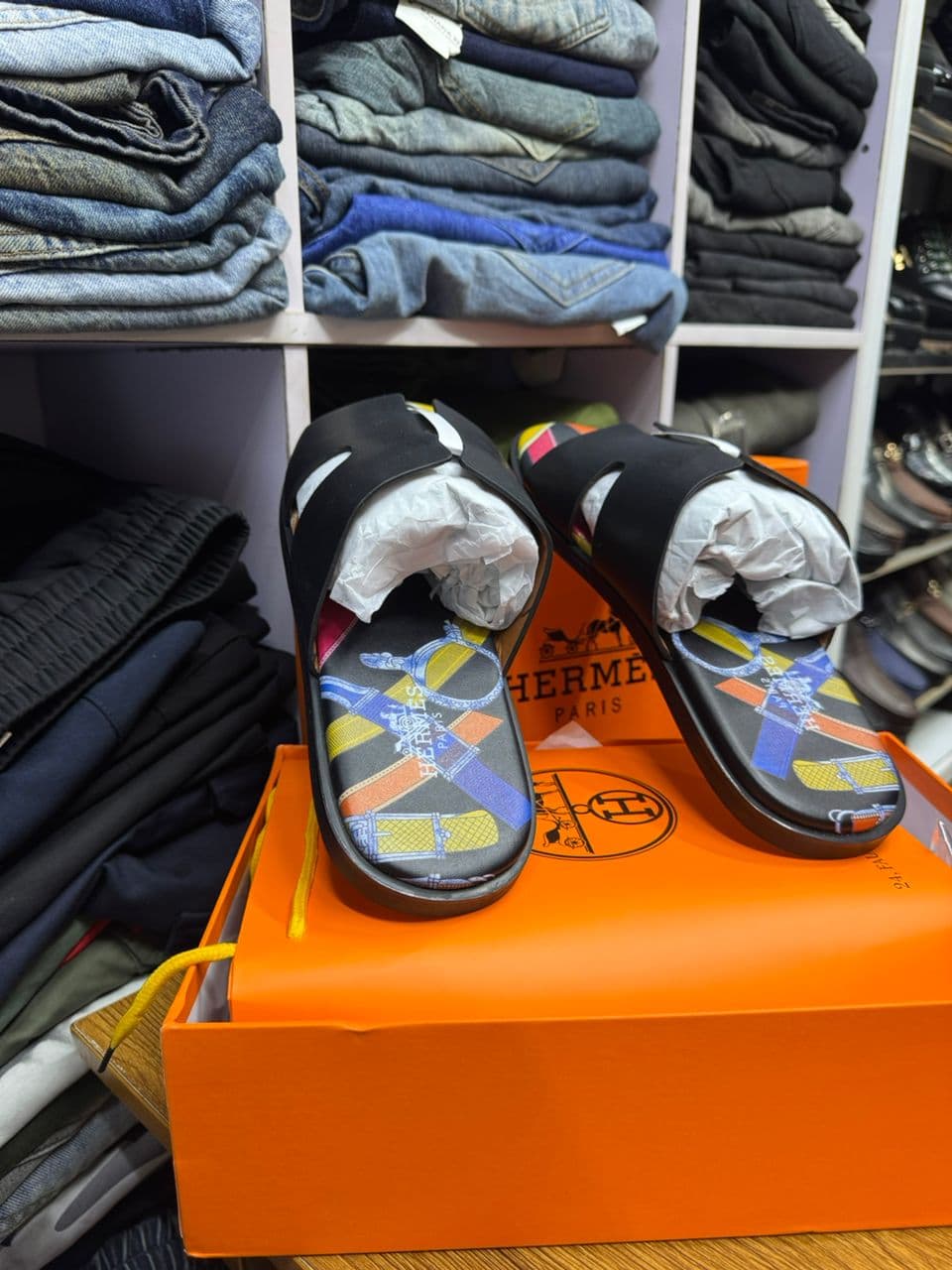 Hermes Carre Print Slides