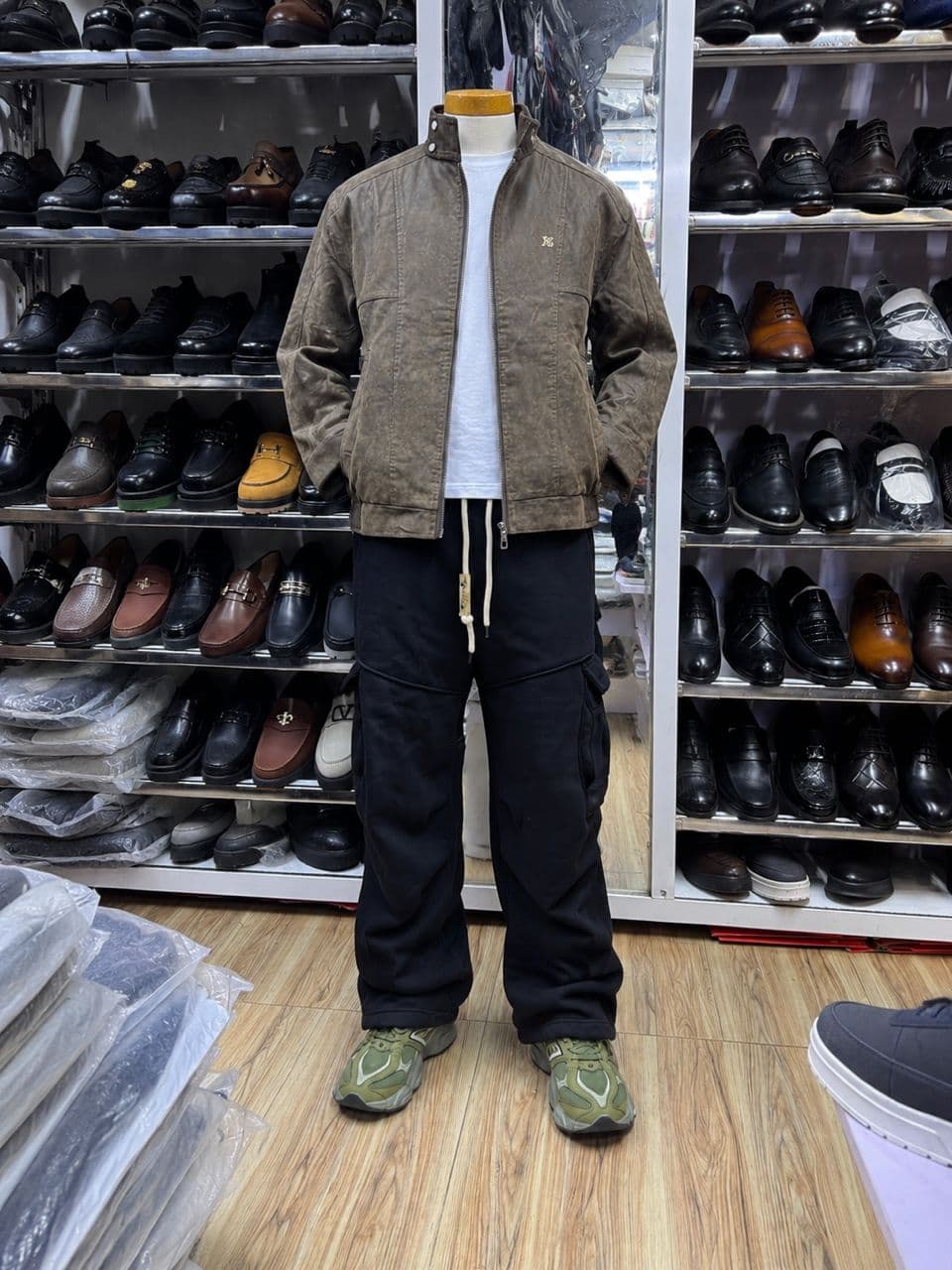 Highland Olive Corduroy Jacket