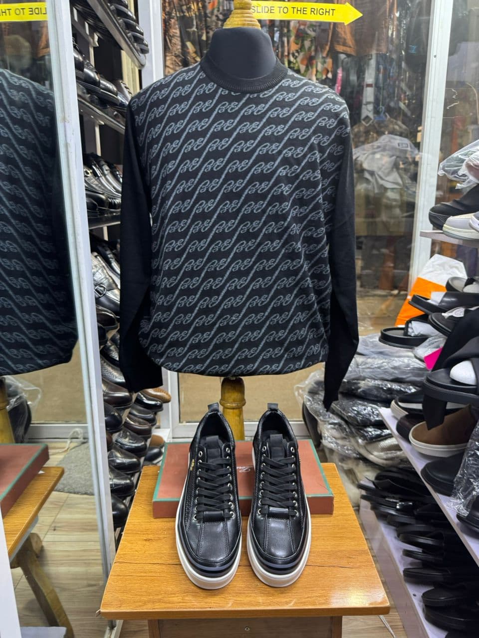 Monogram Noir Long-Sleeve Tee