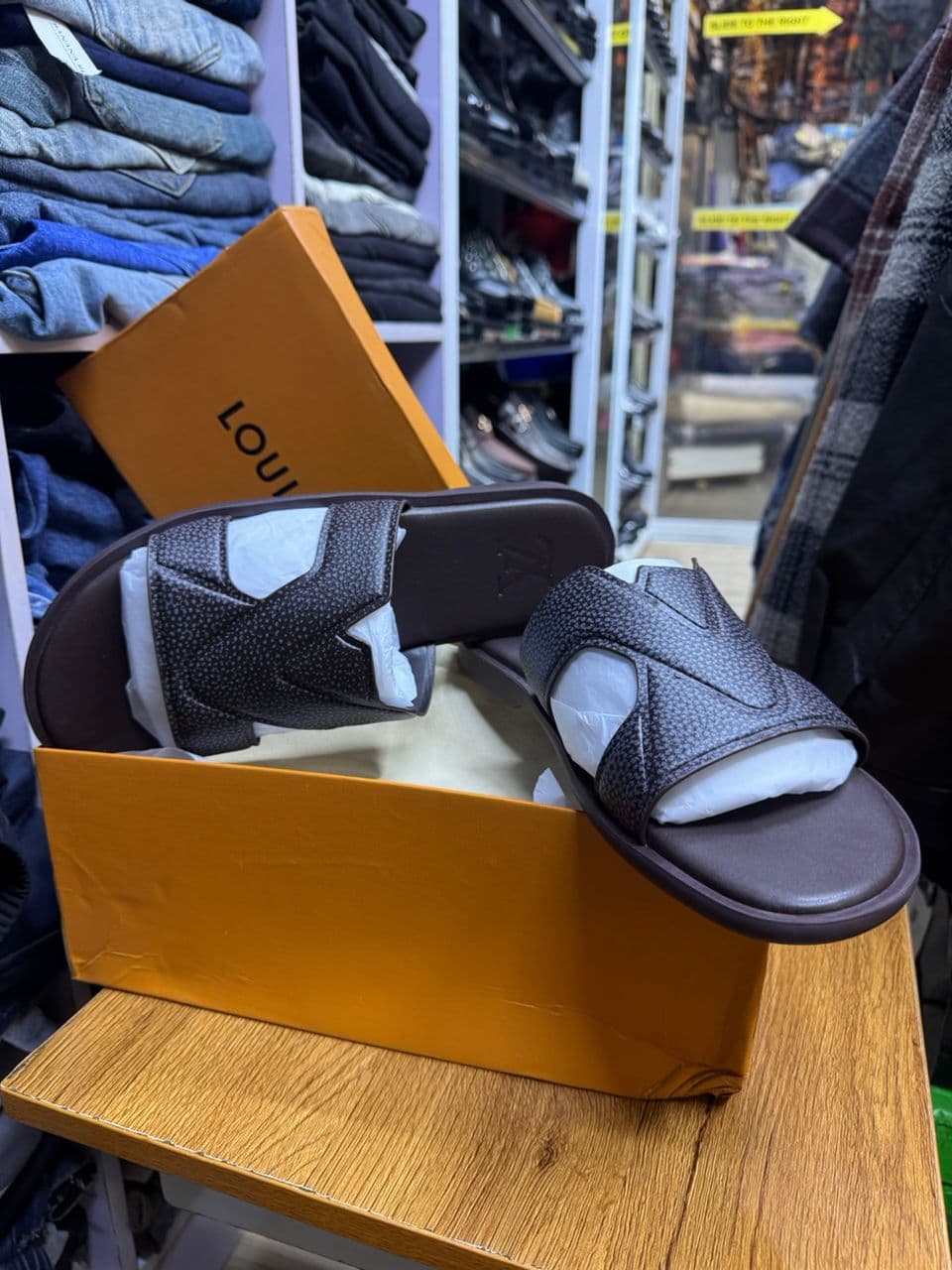 Monogram Voyage Slide