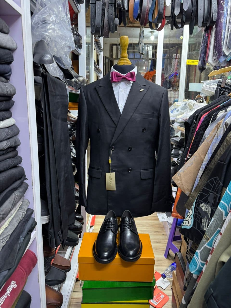 Onyx Gala Double-Breasted Suit