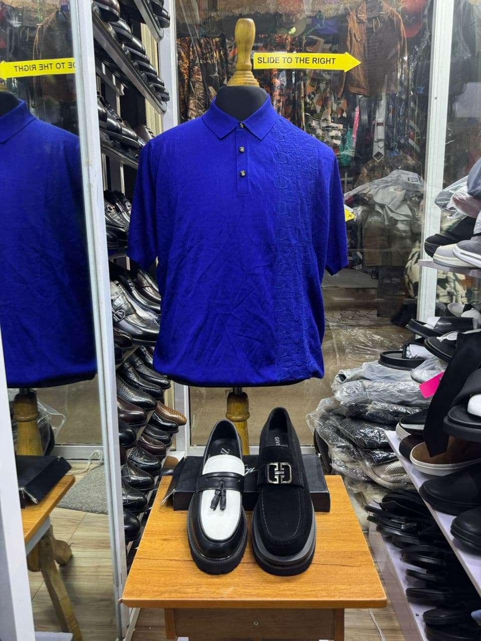 Royal Sapphire Textured Polo